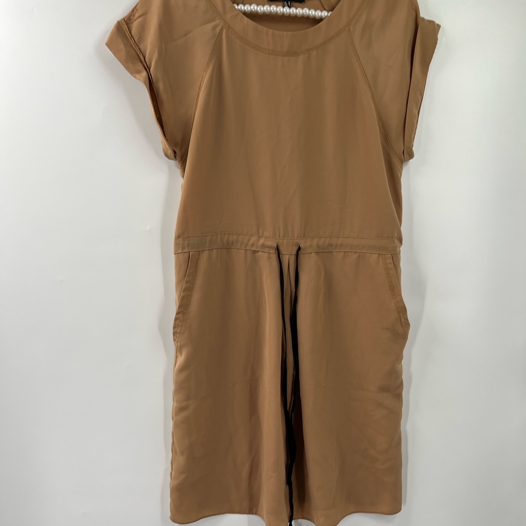 Asos Browncap Sleeve Dress ( 6 )